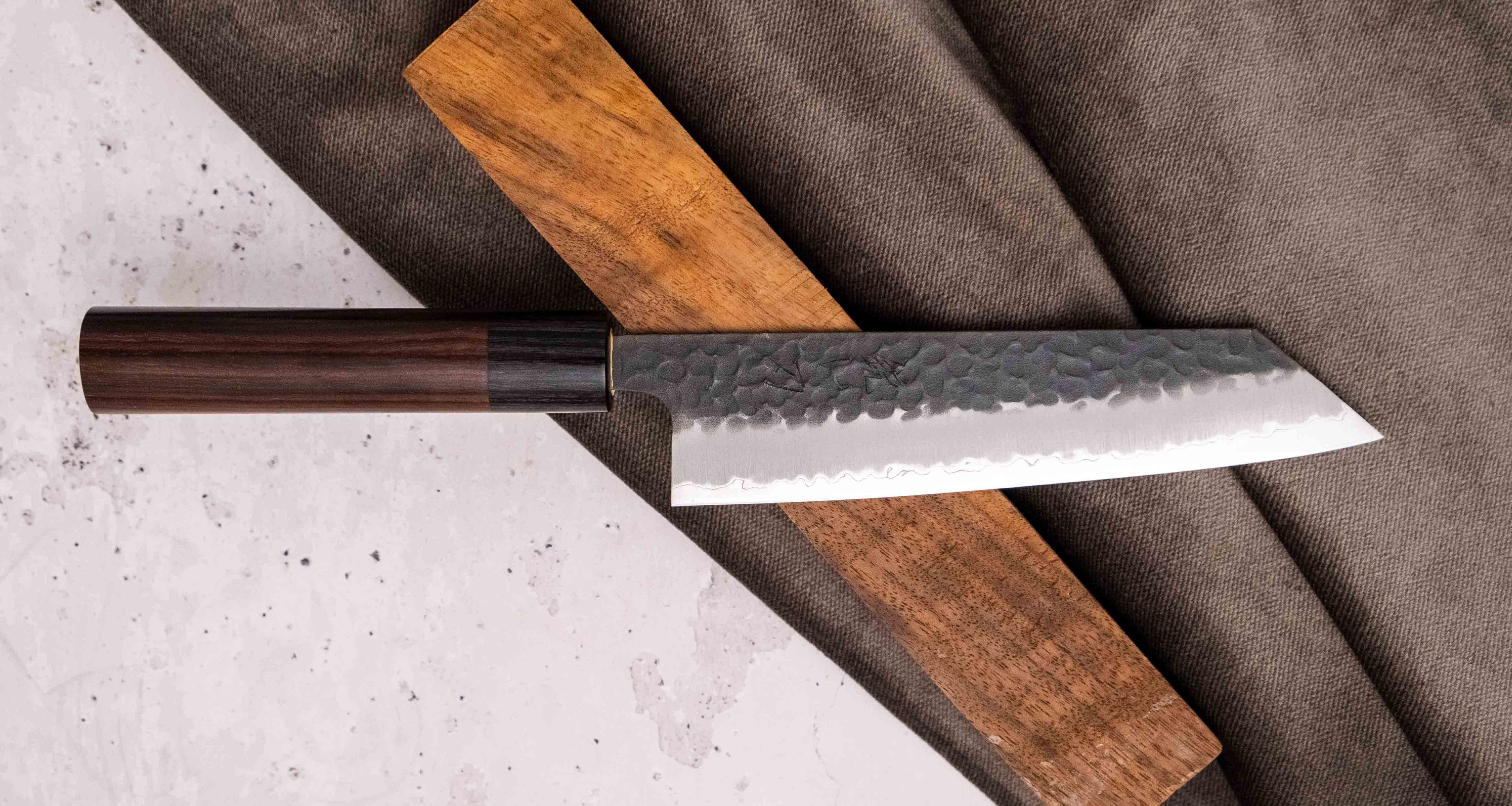 Hokiyama Bunka Aogami Super Kuro-uchi Tsuchime 170mm (6.7") - Image 4