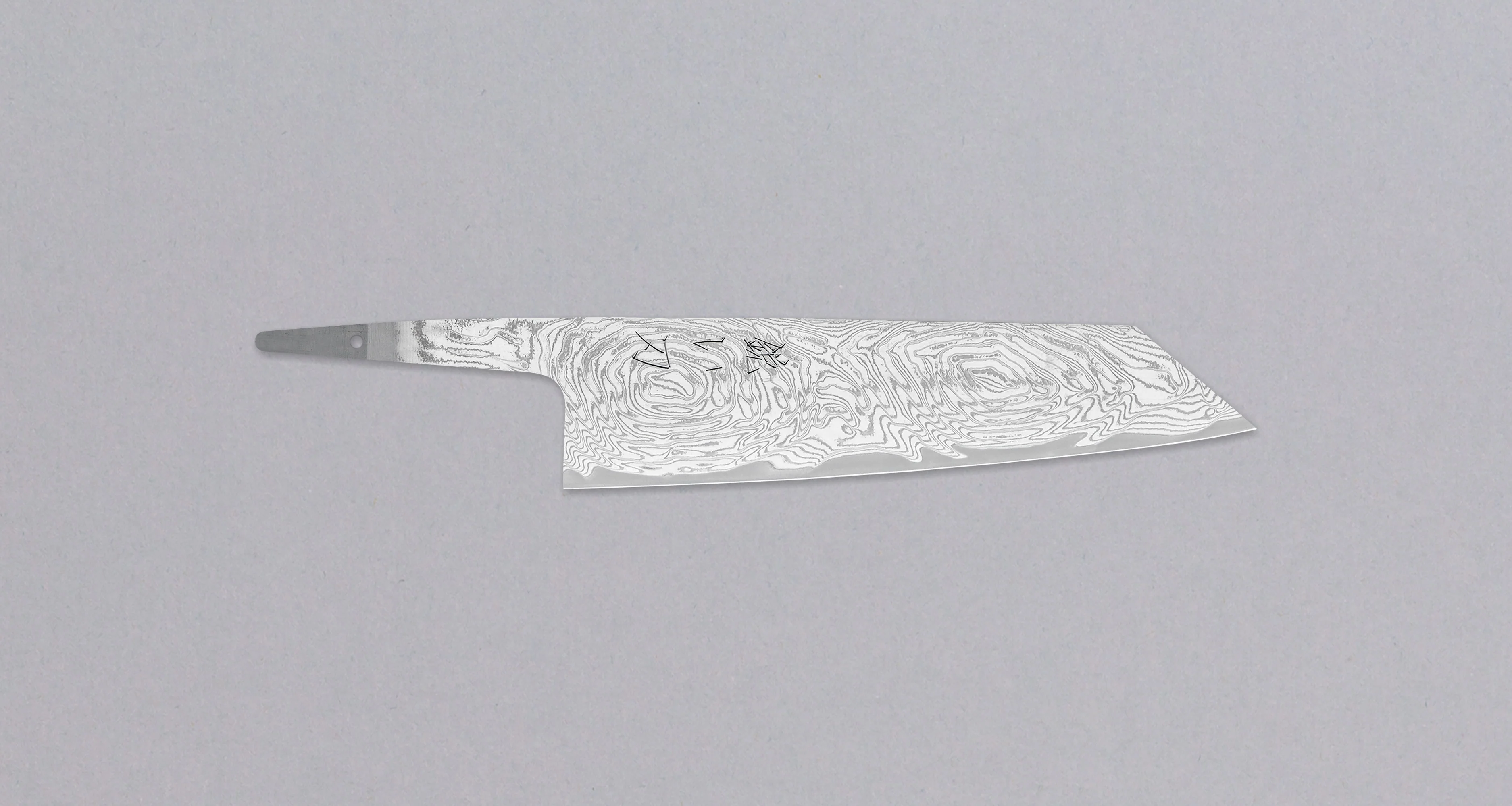 Hokiyama Bunka AUS-10 Swirl Damascus 170mm (6.7") - BLADE