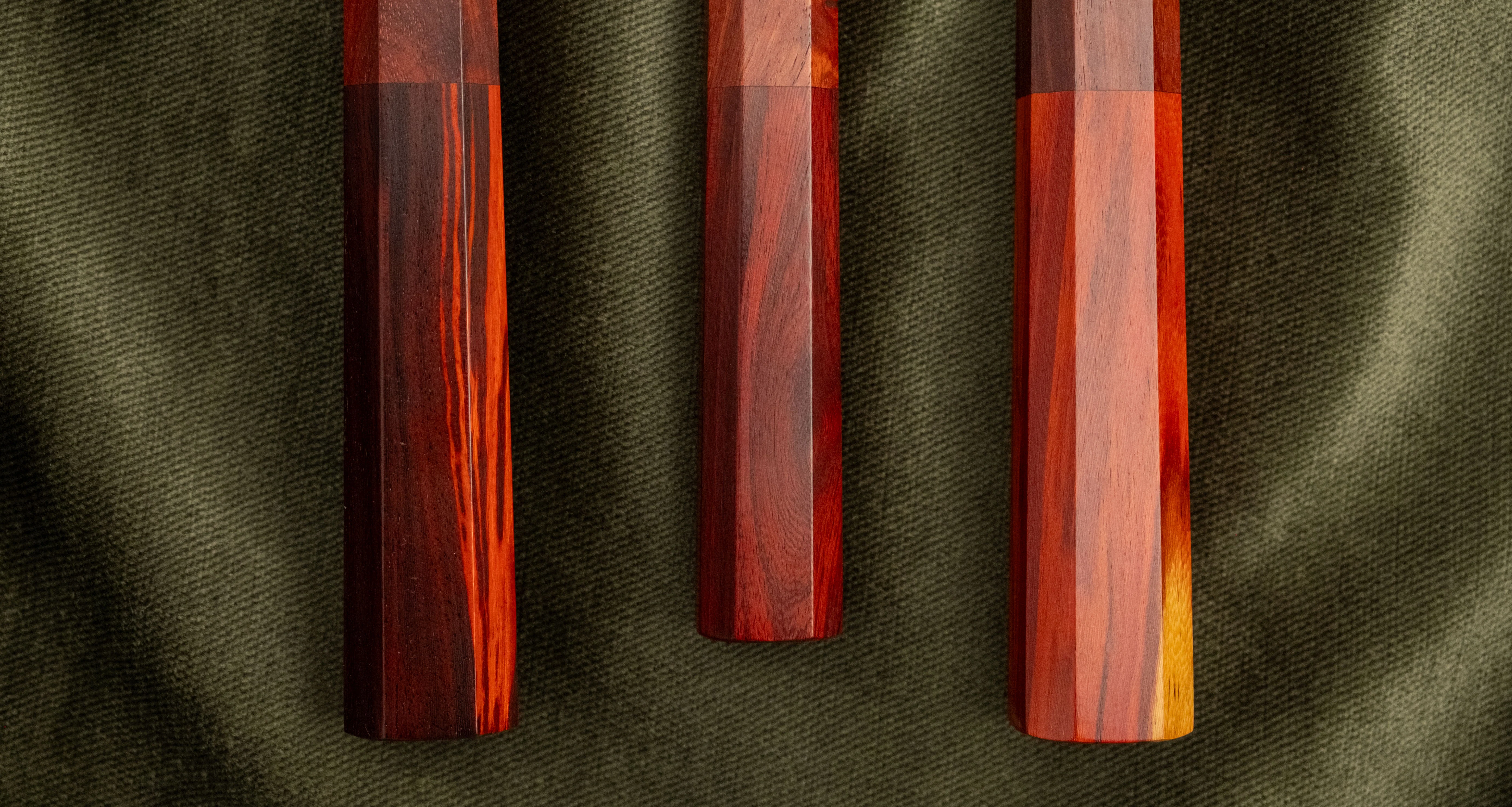Hokiyama Gyuto Ginsanko Nawame Damascus 210mm (8.3") [Kaotan/Rosewood] - Image 7