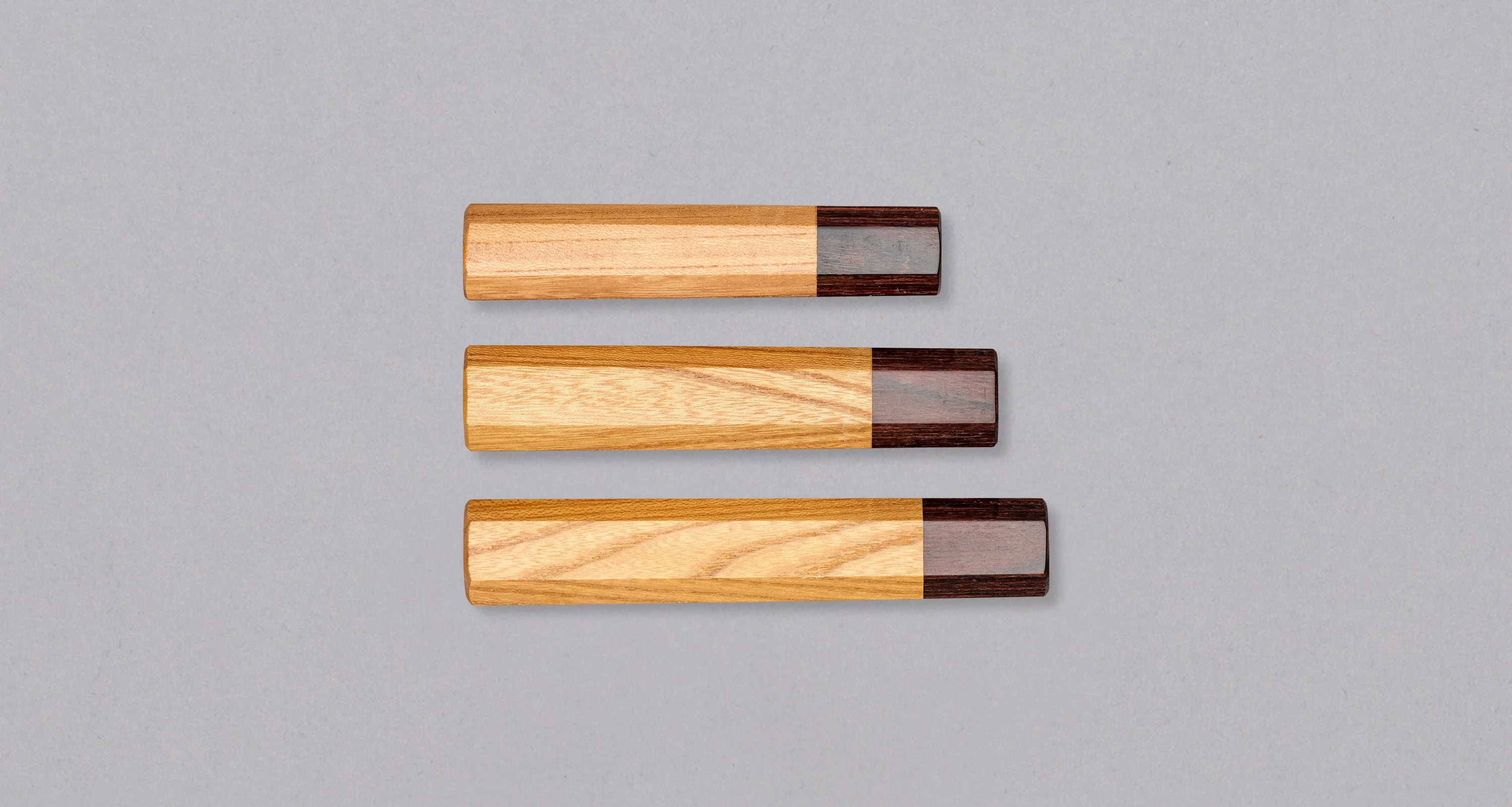 Japanese handle - Mahogany Zelkova Wood [octagon]