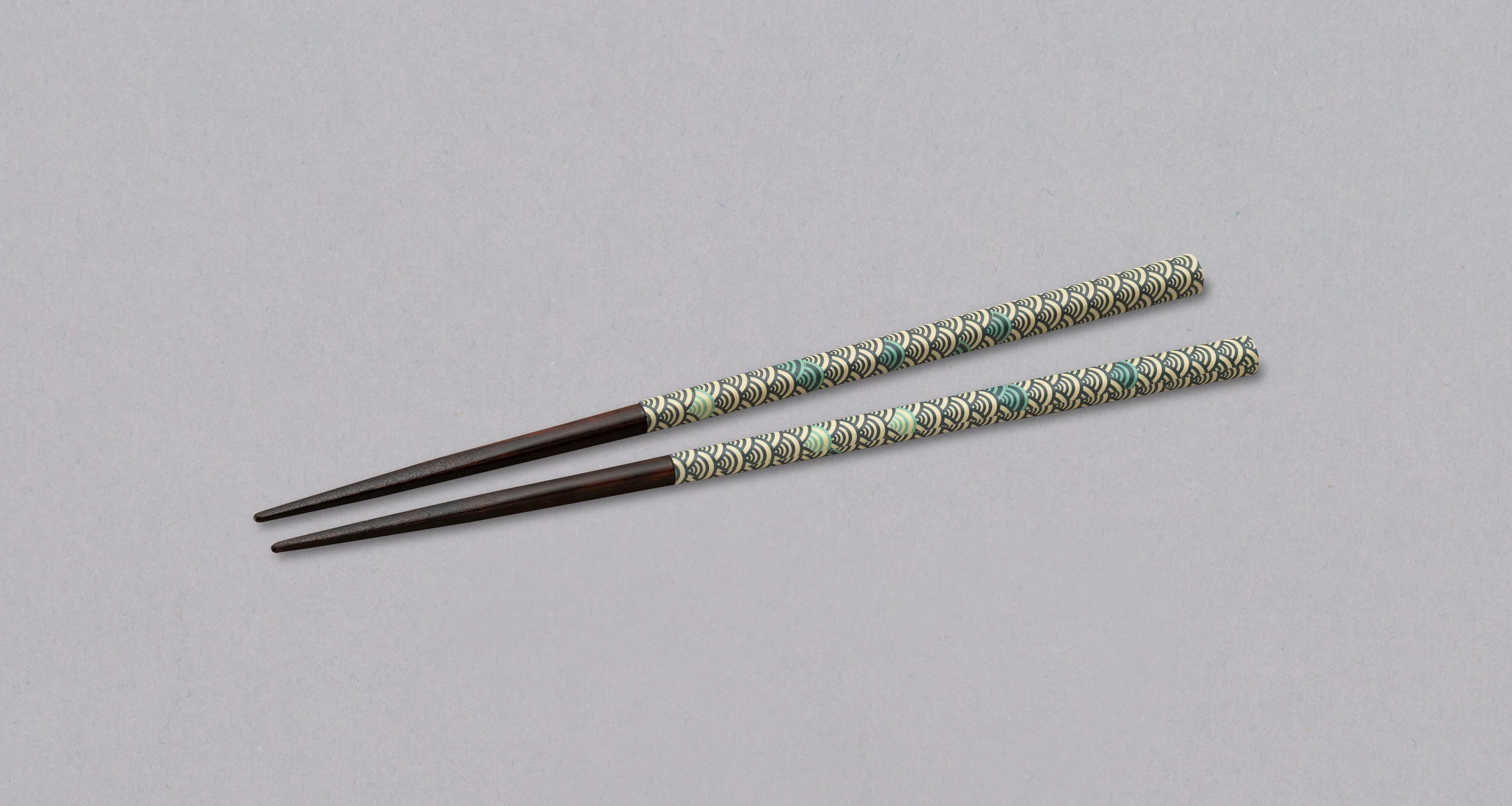 Kawai Chopsticks — Seigaiha Blue