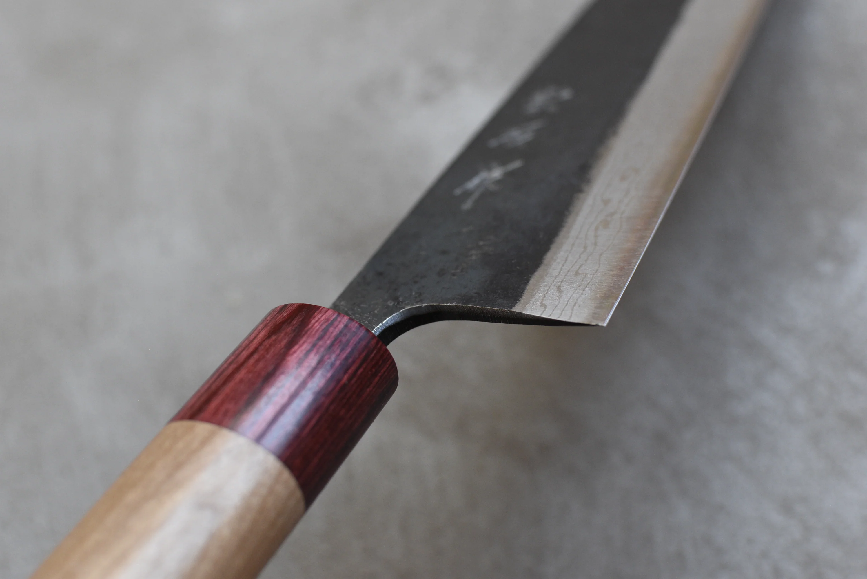 Muneishi Nakiri Ao Damascus 165mm (6.5") - Image 4