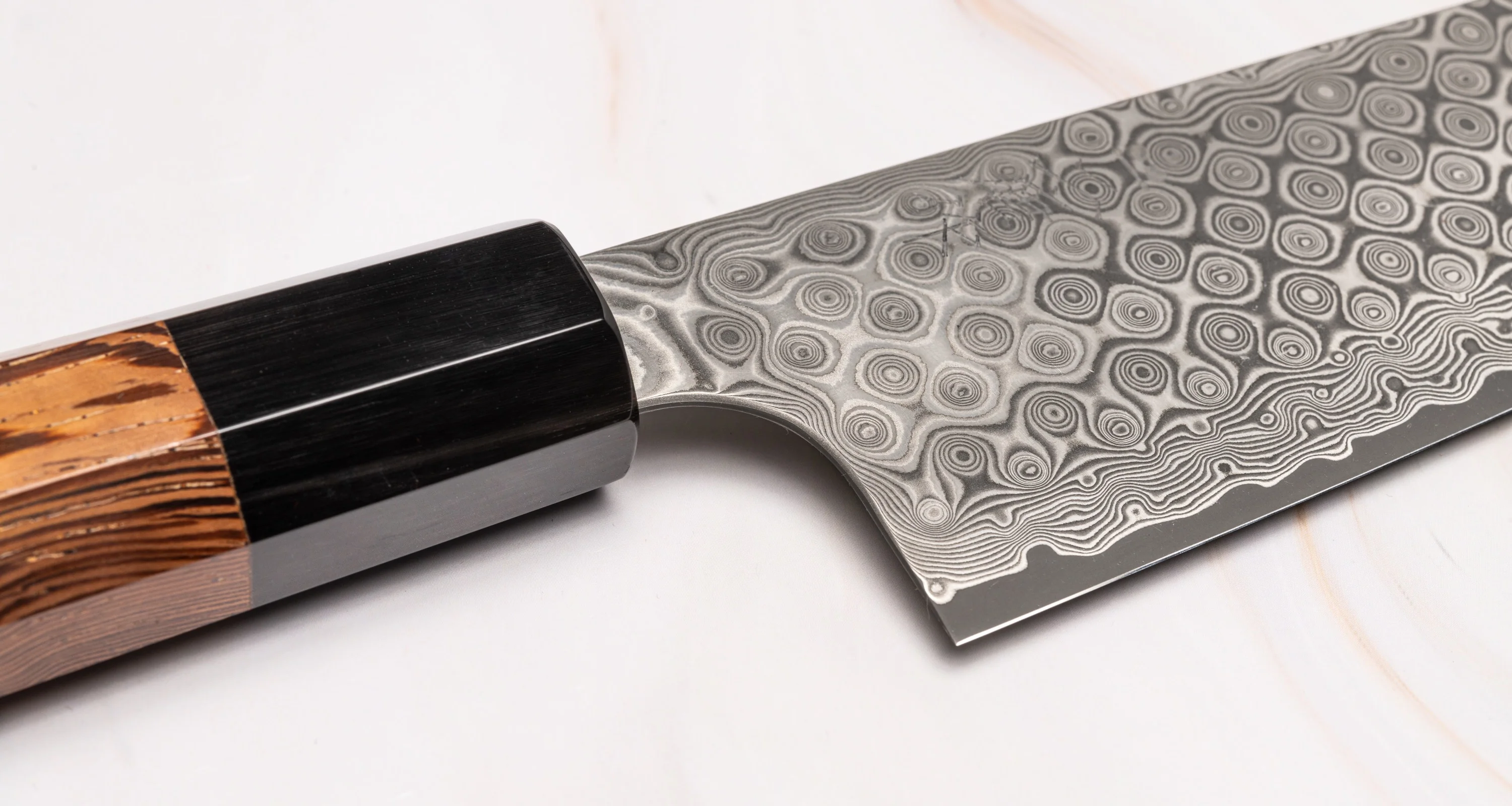 Nigara Kiritsuke SG2 Damascus 240mm (9.4") - Image 7