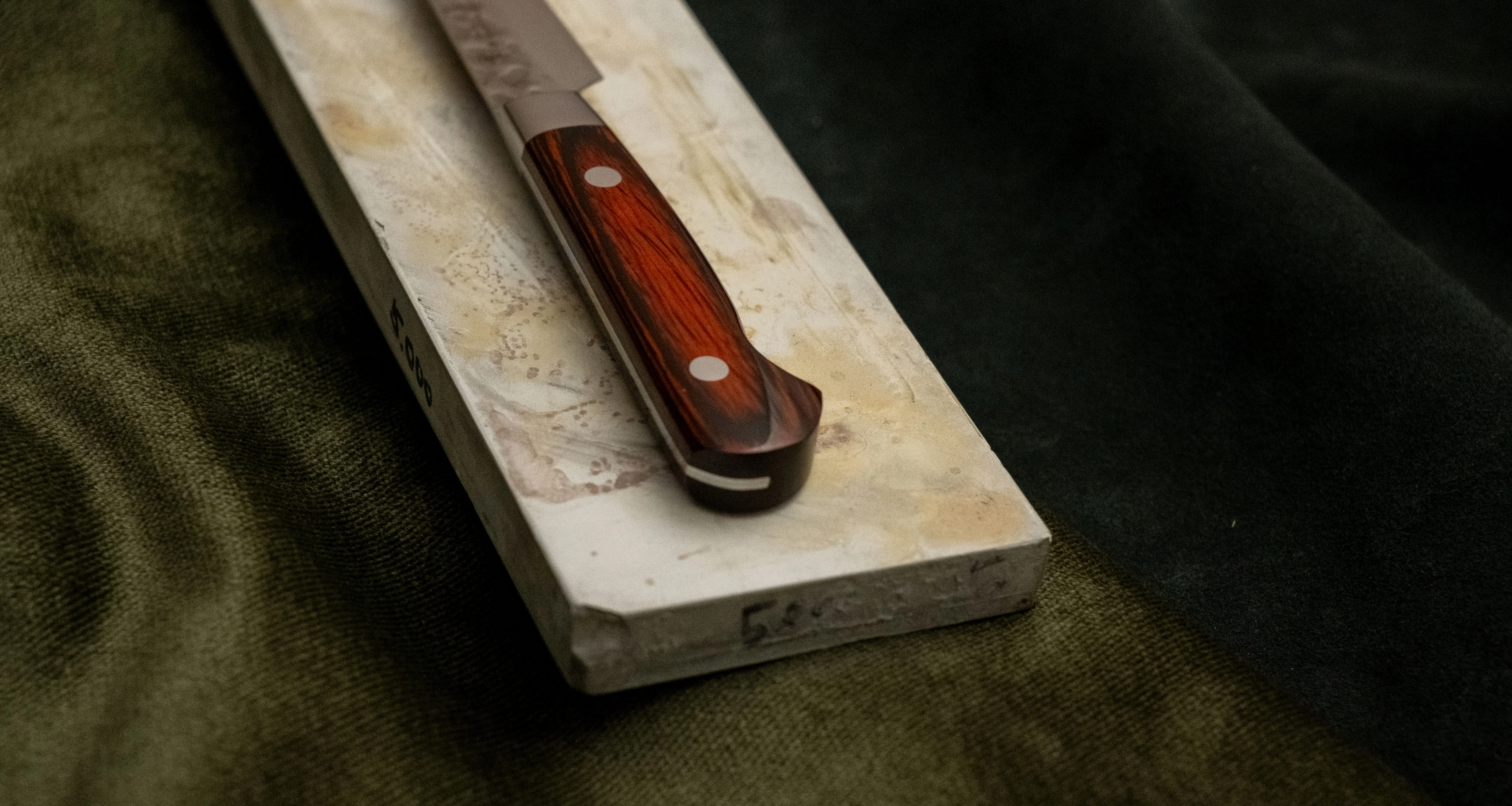 Sakai Takayuki Petty Damascus 80mm (3.1") - Image 6