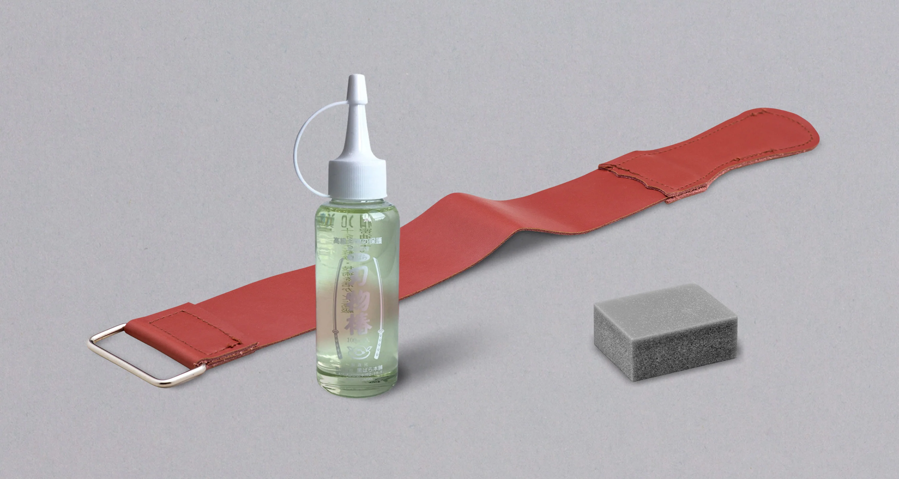 [SET] Carbon steel knife care kit