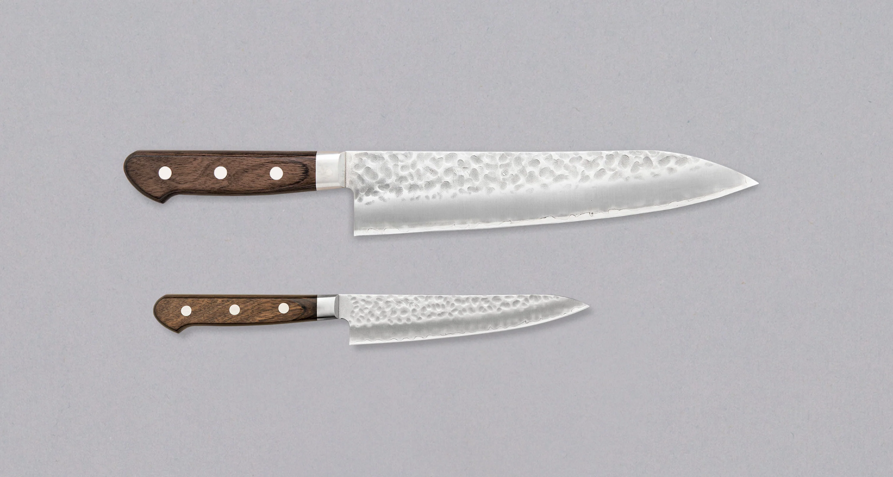 [SET] Tsunehisa AUS-8 Tsuchime set [Petty + Gyuto]