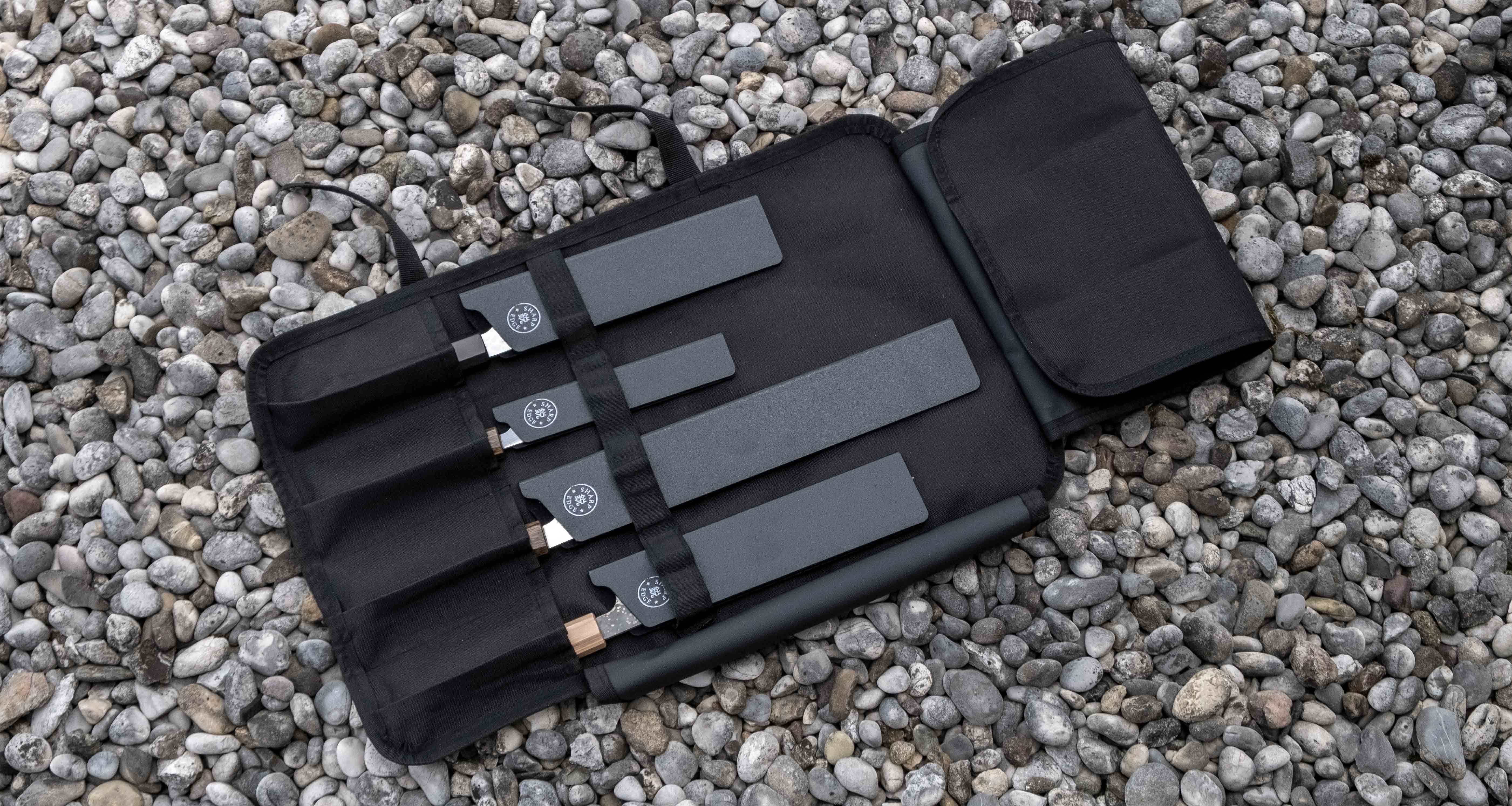 SharpEdge Knife Roll - Black [4 knives] - Image 6