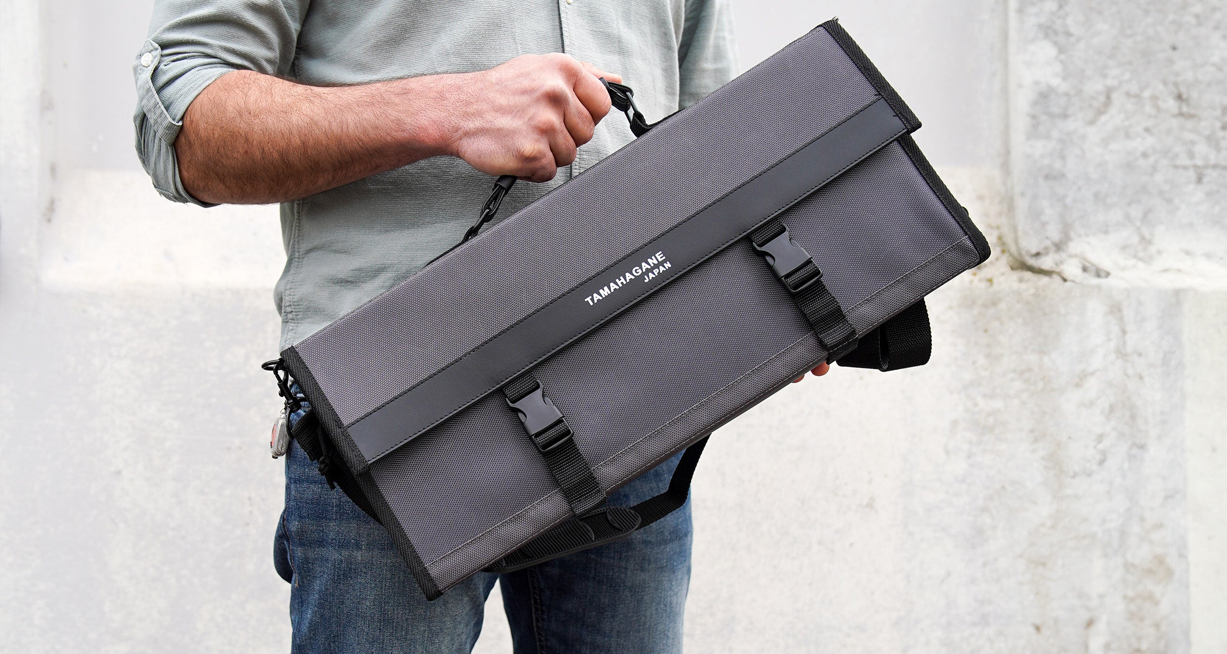 Tamahagane Chef's Knife Bag /  holds 17 knives - Image 4