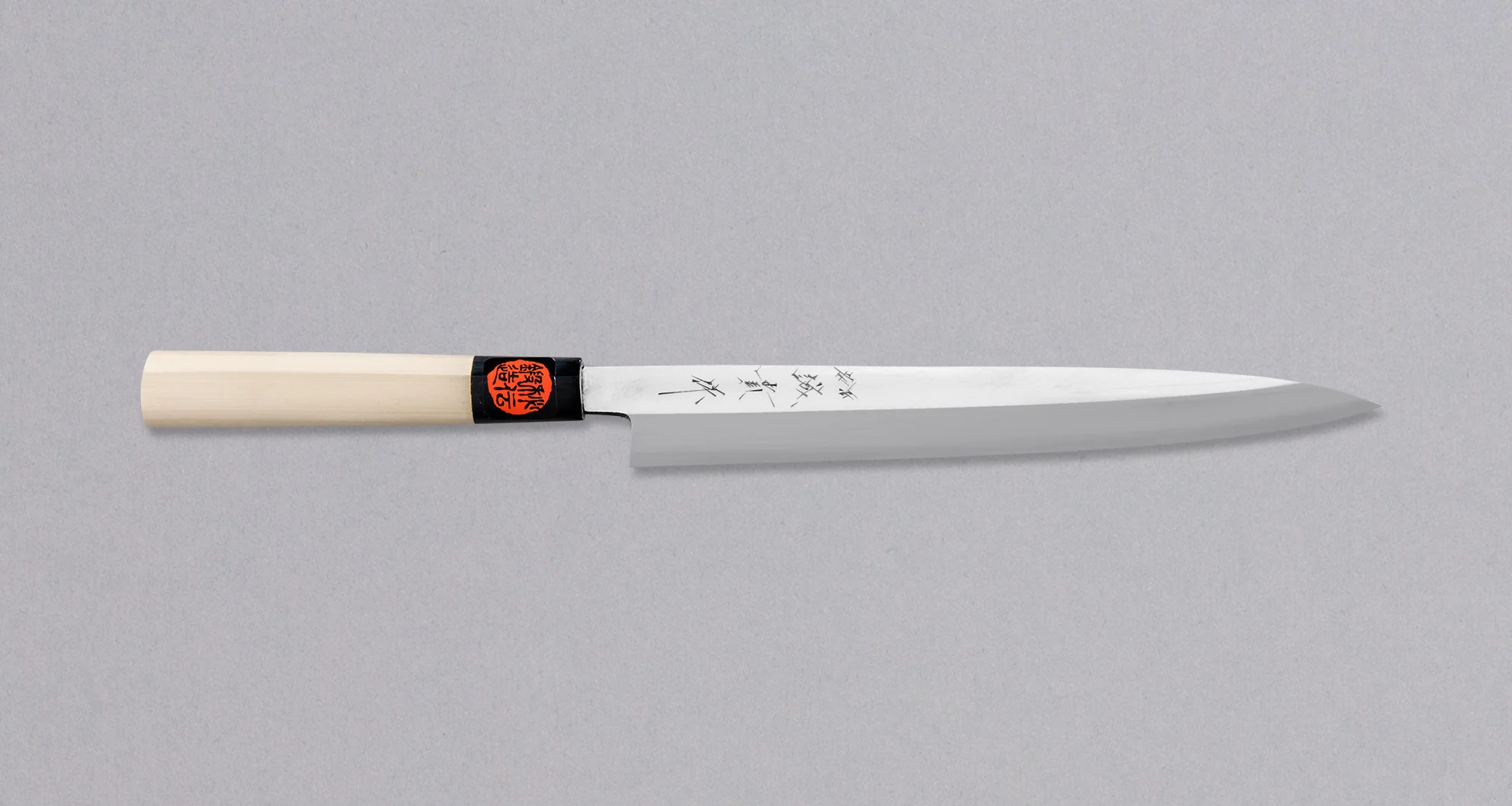 Tanaka Yanagiba Silver [Buffalo] 240mm (9.5")