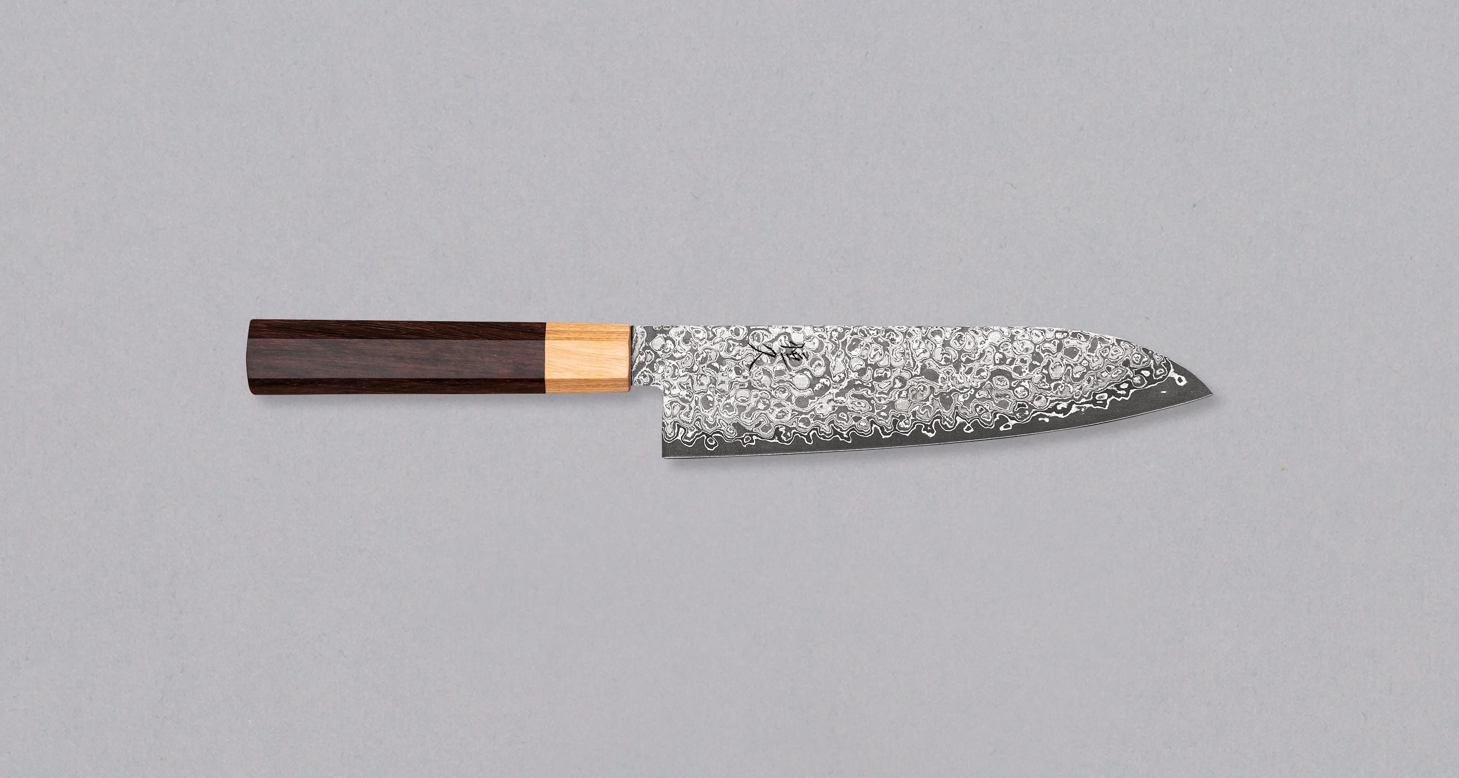 Tsunehisa Santoku Damascus AUS-10 185mm (7.3")