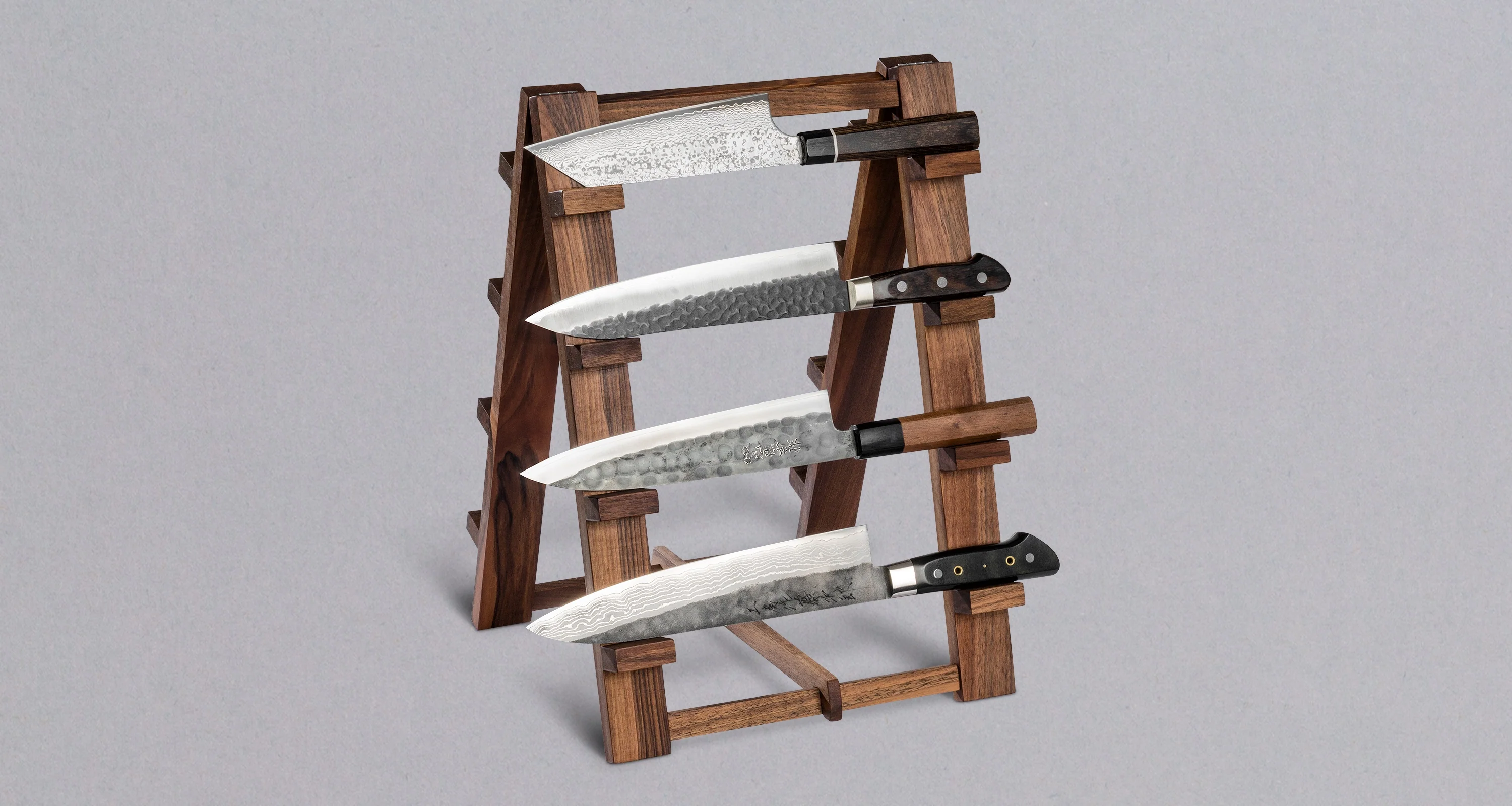Wooden Knife Stand [8 knives]