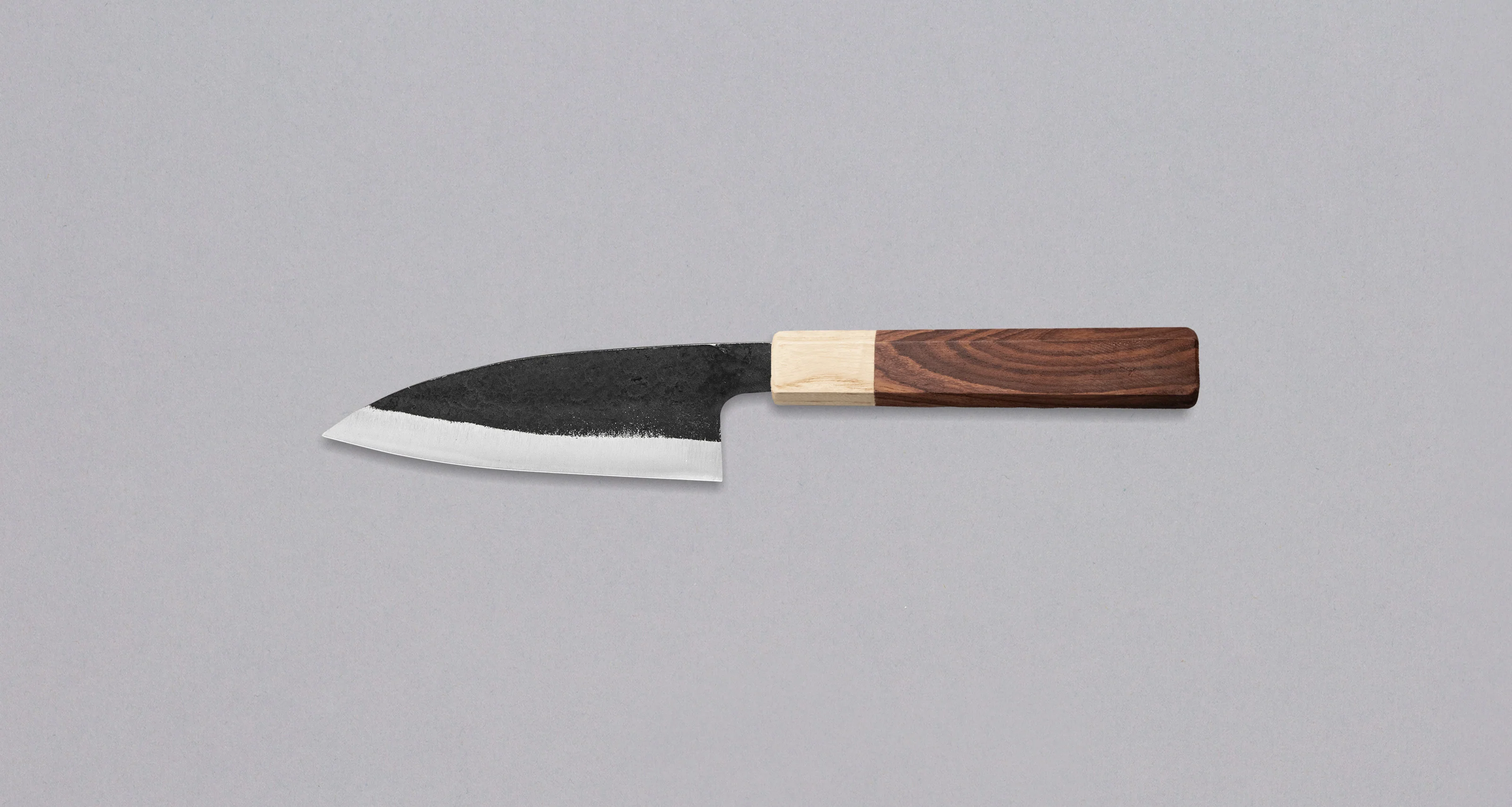 Yoshida Ajikiri SUJ-2 Kuro-uchi 100mm (3.9") [Rosewood-Cedar/Octagon] - Image 2